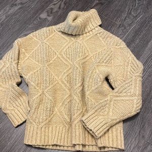 CASLON | Chunky Turtleneck Sweater | L